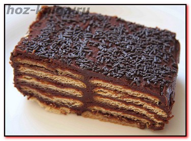 Торт шоколадно-кофейный
