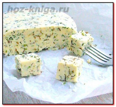 Домашний пикантный сыр
