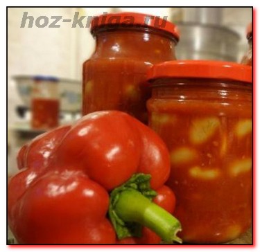 Болгарский перец в томатном соусе