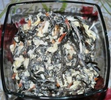 как приготовить салат с морской капустой