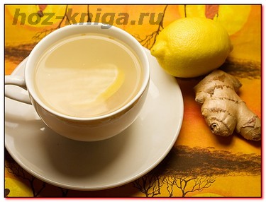 как приготовить имбирный чай с лимоном